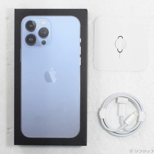 〔中古〕Apple(アップル) iPhone13 Pro Max 128GB シエラブルー 3J793J／A SIMフリー〔371-ud〕 |  | 04