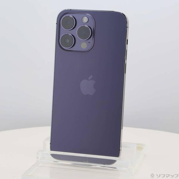 〔中古〕Apple(アップル) iPhone14 Pro Max 128GB ディープパープル MQ993J／A SIMフリー〔348-ud〕 | 