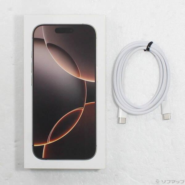 〔中古〕Apple(アップル) iPhone16 Pro 256GB デザートチタニウム MYN23J／A SIMフリー〔348-ud〕 |  | 04