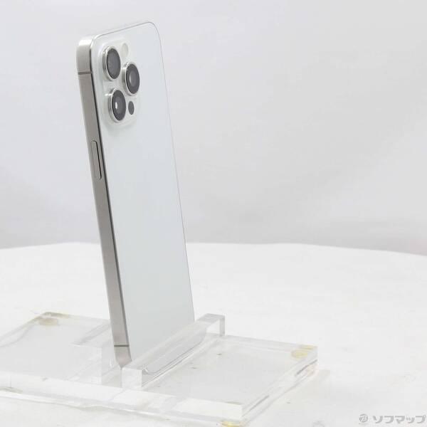〔中古〕Apple(アップル) iPhone15 Pro Max 1TB ホワイトチタニウム MU703J／A SIMフリー〔262-ud〕 |  | 03