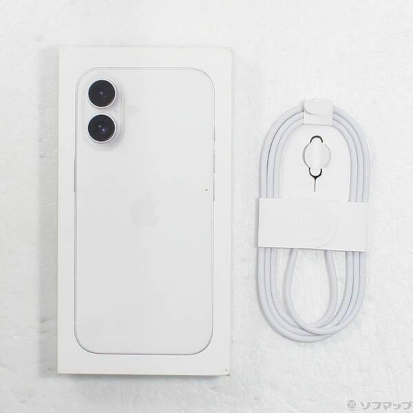 〔中古〕Apple(アップル) iPhone16 128GB ホワイト MYDR3J／A SIMフリー〔262-ud〕 |  | 04