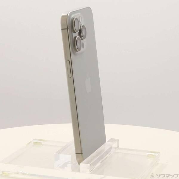 〔中古〕Apple(アップル) iPhone15 Pro Max 512GB ナチュラルチタニウム MU6W3J／A SIMフリー〔377-ud〕 |  | 03