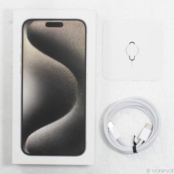 〔中古〕Apple(アップル) iPhone15 Pro Max 512GB ナチュラルチタニウム MU6W3J／A SIMフリー〔377-ud〕 |  | 04