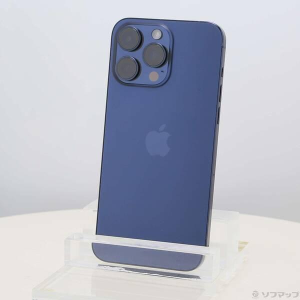 〔中古〕Apple(アップル) iPhone15 Pro Max 512GB ブルーチタニウム MU6X3J／A SIMフリー〔269-ud〕 | 