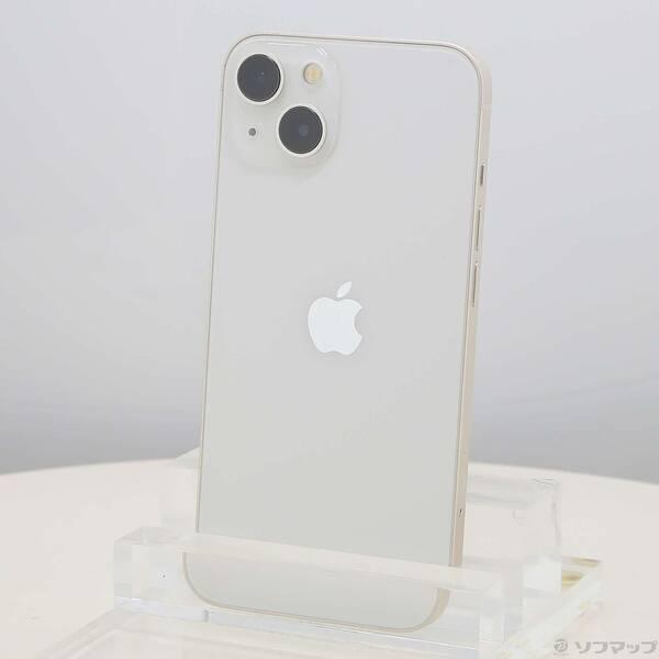〔中古〕Apple(アップル) iPhone13 128GB スターライト MLND3J／A SIMフリー〔352-ud〕 | 