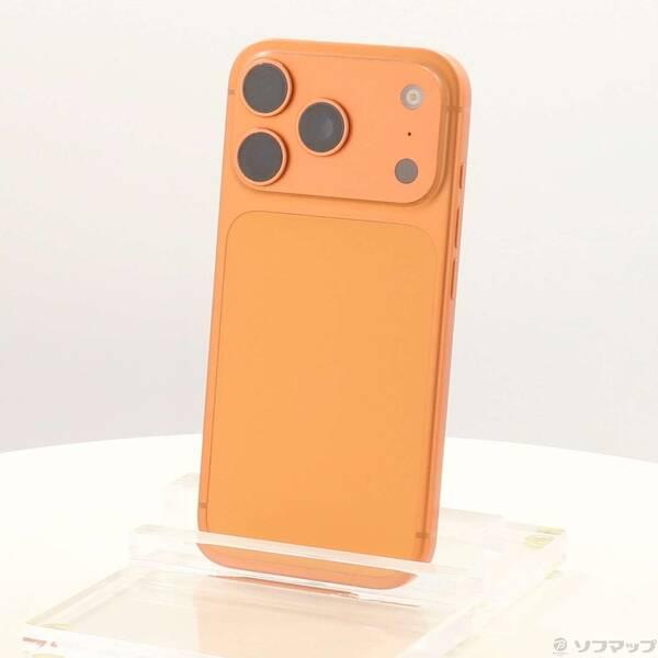〔中古〕Apple(アップル) iPhone17 Pro 256GB コズミックオレンジ MG864J／A SIMフリー〔198-ud〕 | 