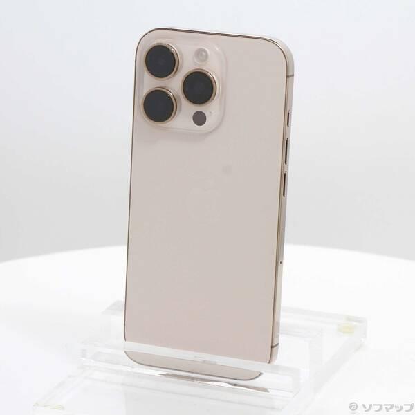 〔中古〕Apple(アップル) iPhone16 Pro 512GB デザートチタニウム MYN63J／A SIMフリー〔295-ud〕 | 