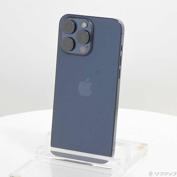 〔中古〕Apple(アップル) iPhone15 Pro Max 512GB ブルーチタニウム MU6X3J／A SIMフリー〔276-ud〕 | 