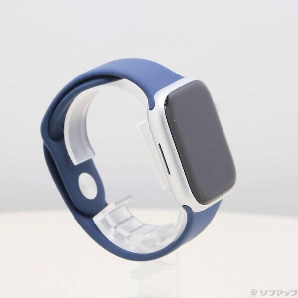 〔中古〕Apple(アップル) Apple Watch Series 9 GPS 45mm シルバーアルミニウムケース ストームブルースポーツバンド〔258-ud〕 |  | 03