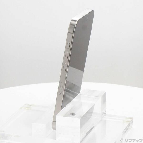 〔中古〕Apple(アップル) iPhone15 Pro 256GB ホワイトチタニウム MTUD3J／A SIMフリー〔377-ud〕 |  | 01