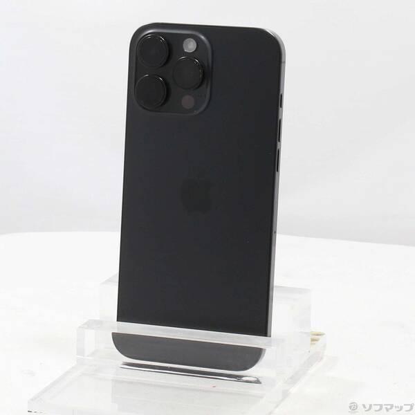 〔中古〕Apple(アップル) iPhone16 Pro Max 256GB ブラックチタニウム MYWG3J／A SIMフリー〔198-ud〕 | 