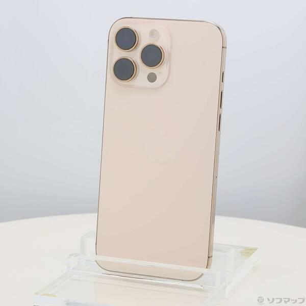 〔中古〕Apple(アップル) iPhone16 Pro Max 256GB デザートチタニウム MYWJ3J／A SIMフリー〔377-ud〕 | 