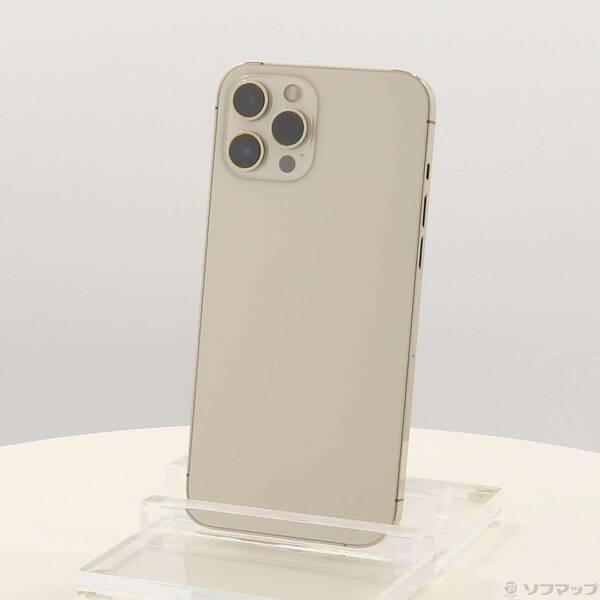 〔中古〕Apple(アップル) iPhone12 Pro Max 256GB ゴールド MGD13J／A SIMフリー〔276-ud〕 | 