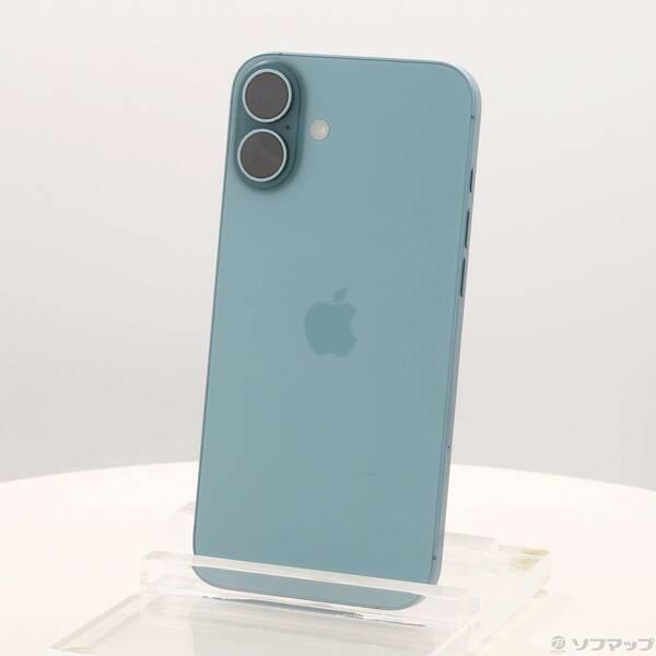 〔中古〕Apple(アップル) iPhone16 Plus 256GB ティール MXVL3J／A SIMフリー〔198-ud〕 | 