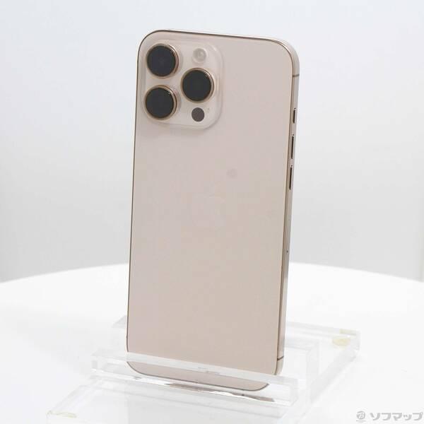 〔中古〕Apple(アップル) iPhone16 Pro Max 256GB デザートチタニウム MYWJ3J／A SIMフリー〔368-ud〕 | 