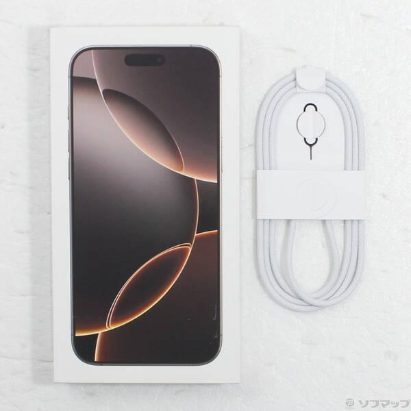 〔中古〕Apple(アップル) iPhone16 Pro Max 256GB デザートチタニウム MYWJ3J／A SIMフリー〔368-ud〕 |  | 04