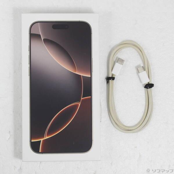 〔中古〕Apple(アップル) iPhone16 Pro Max 512GB デザートチタニウム MYWN3J／A SIMフリー〔305-ud〕 |  | 04