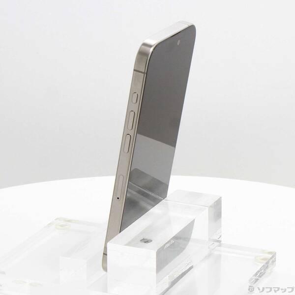 〔中古〕Apple(アップル) iPhone15 Pro 256GB ナチュラルチタニウム MTUF3J／A SIMフリー〔269-ud〕 |  | 01