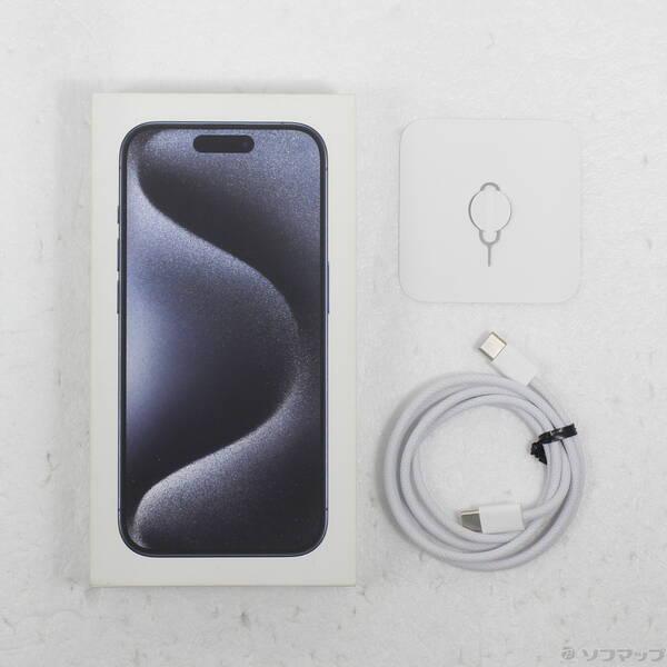 〔中古〕Apple(アップル) iPhone15 Pro 128GB ブルーチタニウム MTUA3J／A SIMフリー〔377-ud〕 |  | 04