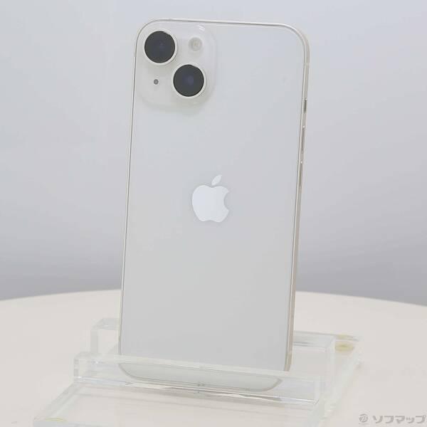 〔中古〕Apple(アップル) iPhone14 128GB スターライト MPUQ3J／A SIMフリー〔295-ud〕 | 
