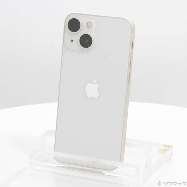〔中古〕Apple(アップル) iPhone13 mini 128GB スターライト MLJE3J／A SIMフリー〔269-ud〕 | 