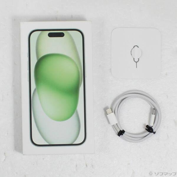 〔中古〕Apple(アップル) iPhone15 128GB グリーン MTMM3J／A SIMフリー〔269-ud〕 |  | 04