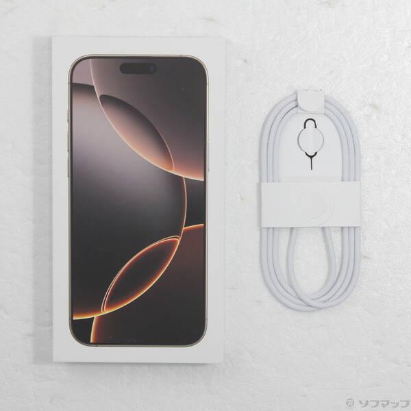 〔中古〕Apple(アップル) iPhone16 Pro Max 256GB デザートチタニウム MYWJ3J／A SIMフリー〔377-ud〕 |  | 04