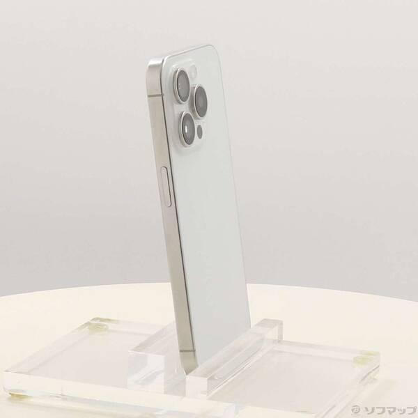 〔中古〕Apple(アップル) iPhone15 Pro 128GB ホワイトチタニウム MTU83J／A SIMフリー〔269-ud〕 |  | 03