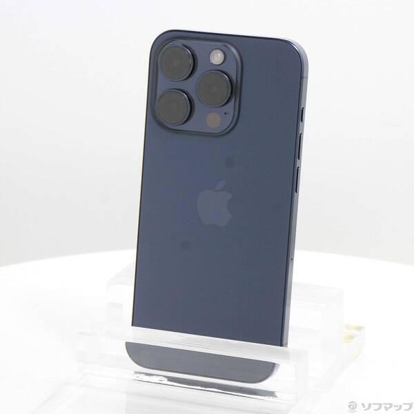 〔中古〕Apple(アップル) iPhone15 Pro 512GB ブルーチタニウム MTUL3J／A SIMフリー〔305-ud〕 | 