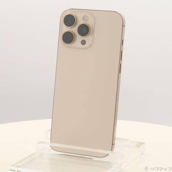 〔中古〕Apple(アップル) iPhone16 Pro Max 256GB デザートチタニウム MYWJ3J／A SIMフリー〔269-ud〕 | 