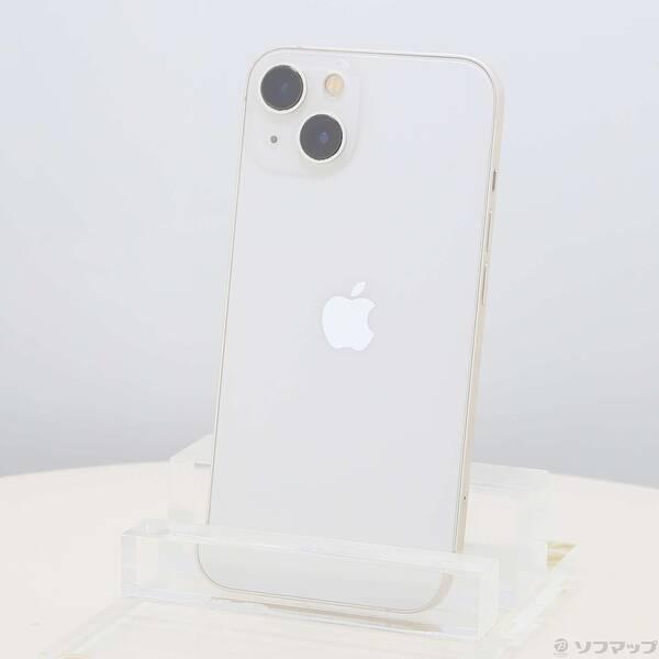 〔中古〕Apple(アップル) iPhone13 128GB スターライト MLND3J／A SIMフリー〔349-ud〕 | 