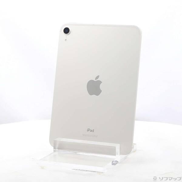 〔中古〕Apple(アップル) iPad mini 第6世代 64GB スターライト MK8C3J／A SIMフリー〔349-ud〕 | 