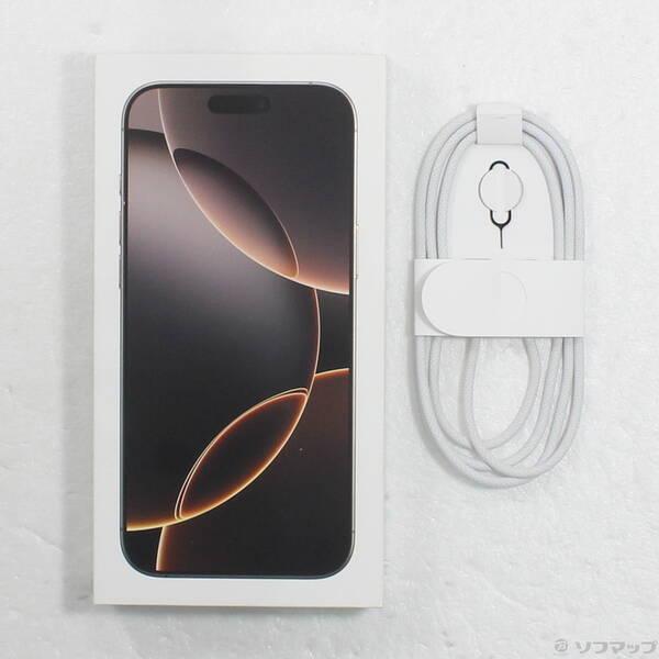 〔中古〕Apple(アップル) iPhone16 Pro Max 256GB デザートチタニウム MYWJ3J／A SIMフリー〔251-ud〕 |  | 04