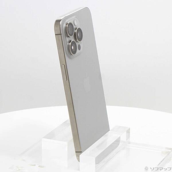 〔中古〕Apple(アップル) iPhone15 Pro Max 256GB ナチュラルチタニウム MU6R3J／A SIMフリー〔377-ud〕 |  | 03