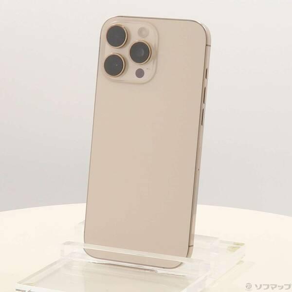 〔中古〕Apple(アップル) iPhone16 Pro Max 256GB デザートチタニウム MYWJ3J／A SIMフリー〔295-ud〕 | 