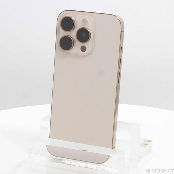 〔中古〕Apple(アップル) iPhone16 Pro 128GB デザートチタニウム MYMX3J／A SIMフリー〔269-ud〕 | 