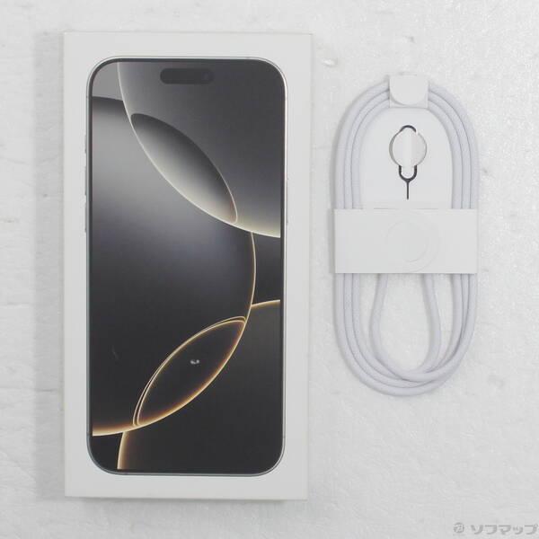 〔中古〕Apple(アップル) iPhone16 Pro Max 256GB ナチュラルチタニウム MYWK3J／A SIMフリー〔305-ud〕 |  | 04