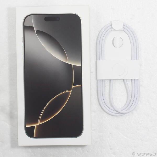 〔中古〕Apple(アップル) iPhone16 Pro Max 256GB ナチュラルチタニウム MYWK3J／A SIMフリー〔348-ud〕 |  | 04