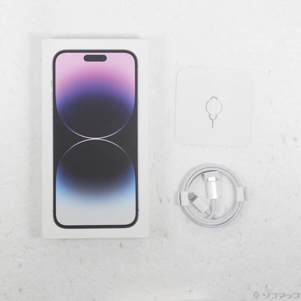 〔中古〕Apple(アップル) iPhone14 Pro Max 256GB ディープパープル MQ9E3J／A SIMフリー〔305-ud〕 |  | 04