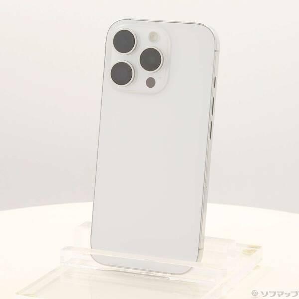 〔中古〕Apple(アップル) iPhone16 Pro 128GB ホワイトチタニウム MYMW3J／A SIMフリー〔371-ud〕 | 