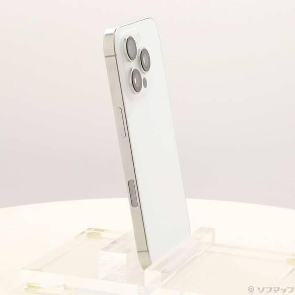 〔中古〕Apple(アップル) iPhone16 Pro 128GB ホワイトチタニウム MYMW3J／A SIMフリー〔371-ud〕 |  | 03