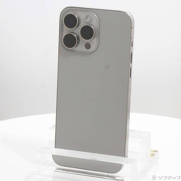 〔中古〕Apple(アップル) iPhone15 Pro Max 256GB ナチュラルチタニウム MU6R3J／A SIMフリー〔377-ud〕 | 