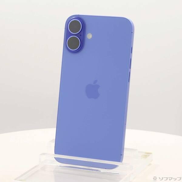 〔中古〕Apple(アップル) iPhone16 Plus 128GB ウルトラマリン MXVE3J／A SIMフリー〔269-ud〕 | 