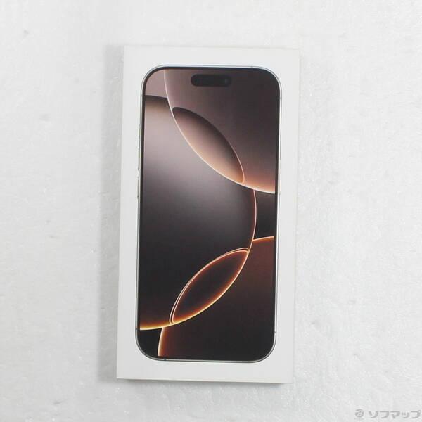 〔中古〕Apple(アップル) iPhone16 Pro 128GB デザートチタニウム MYMX3J／A SIMフリー〔348-ud〕 |  | 04