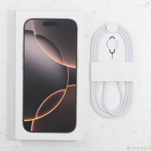 〔中古〕Apple(アップル) iPhone16 Pro 256GB デザートチタニウム MYN23J／A SIMフリー〔348-ud〕 |  | 04