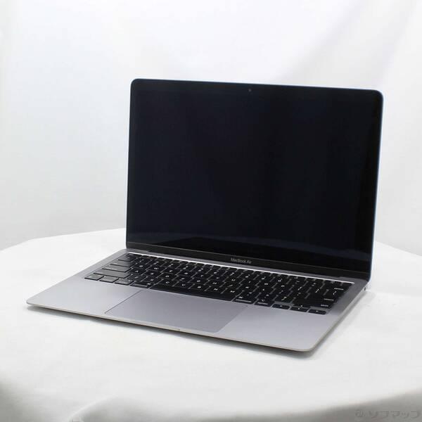 〔中古〕Apple(アップル) MacBook Air 13.3-inch Late-2020 MGN63J／A Apple M1 8コアCPU_7コアGPU 8GB SSD256GB スペースグレイ 〔26.3 Tahoe〕〔349-ud〕 | 