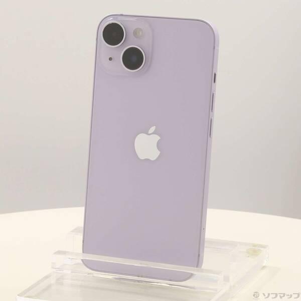 〔中古〕Apple(アップル) iPhone14 128GB パープル MPUY3J／A SIMフリー〔276-ud〕 | 