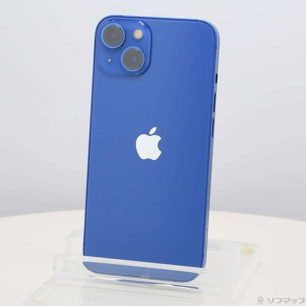 〔中古〕Apple(アップル) iPhone13 128GB ブルー MLNG3J／A SIMフリー〔269-ud〕 | 