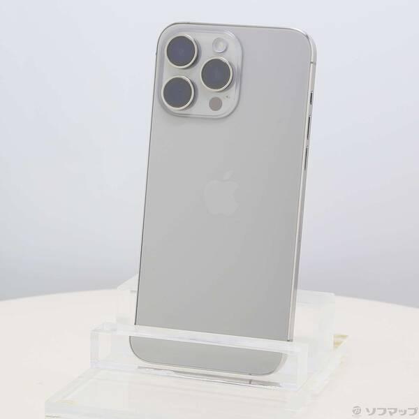 〔中古〕Apple(アップル) iPhone15 Pro Max 256GB ナチュラルチタニウム MU6R3J／A SIMフリー〔348-ud〕 | 