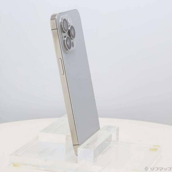 〔中古〕Apple(アップル) iPhone15 Pro Max 256GB ナチュラルチタニウム MU6R3J／A SIMフリー〔348-ud〕 |  | 03